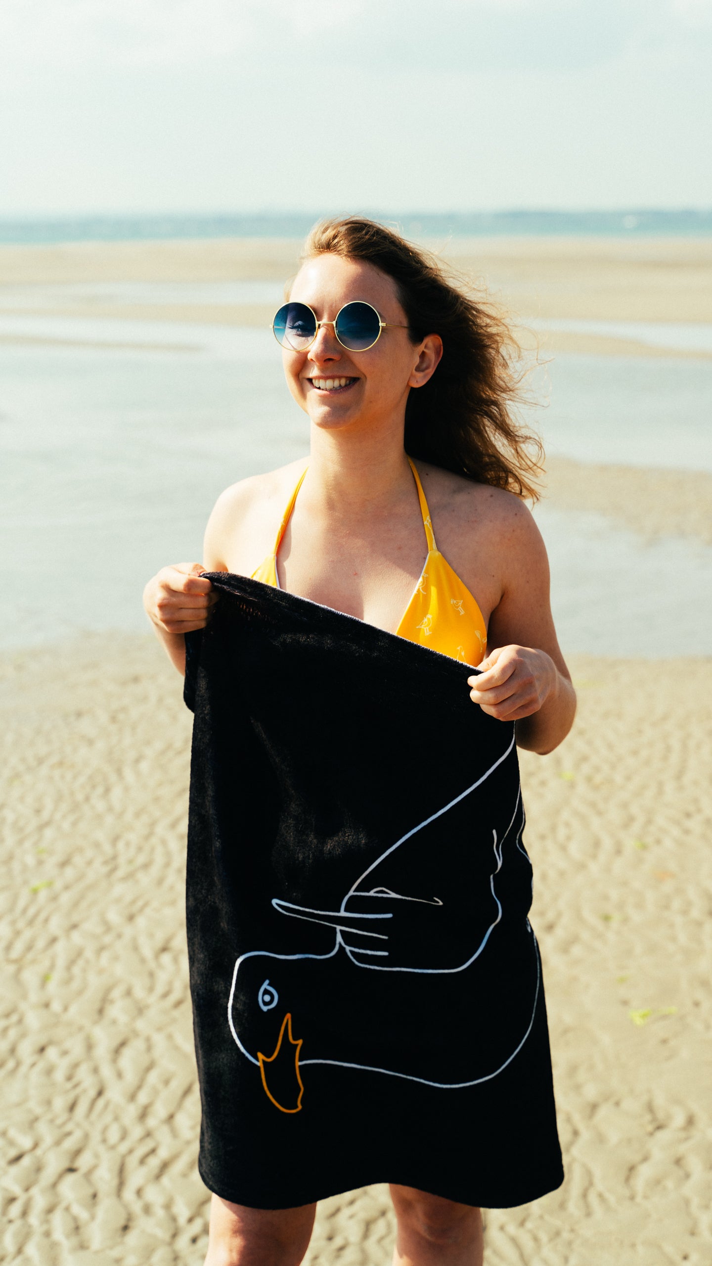 'Big Larry' Beach Towel