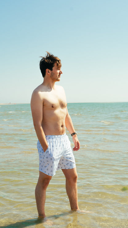 Swimming Shorts - White