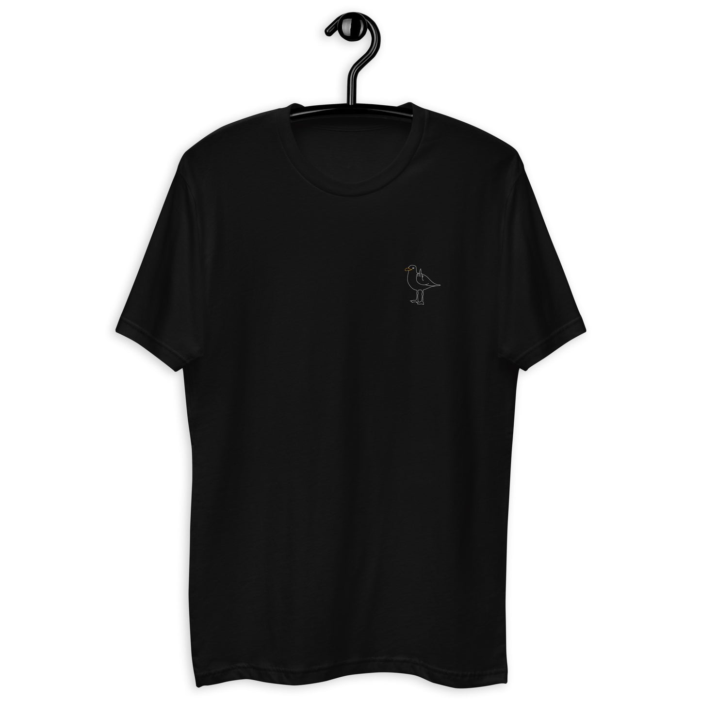 Fitted Men's T-Shirt - Black