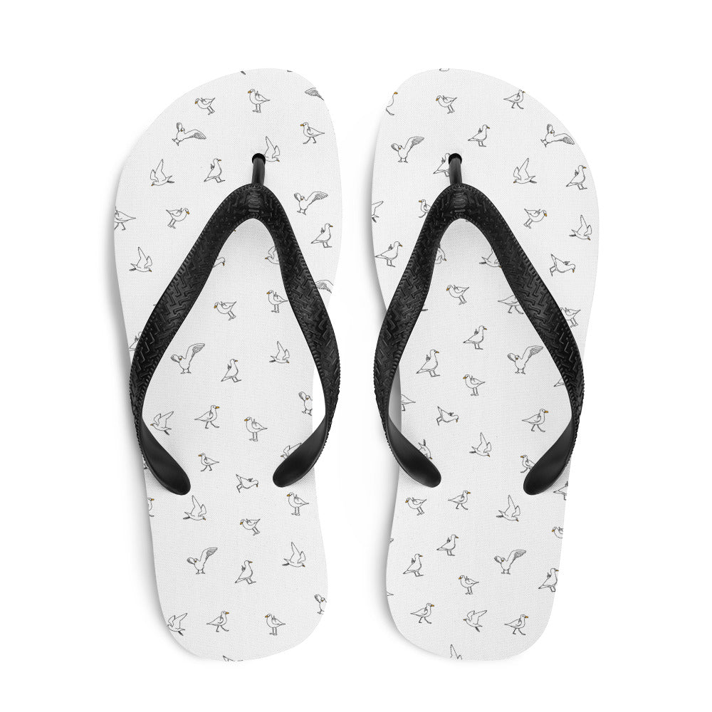 Flip-Flops - White & Black